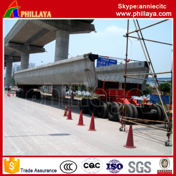 4 + 6 (5 + 5 disponíveis) Trailer Modular Transporte de 250 Ton Girder / Trailer Girder